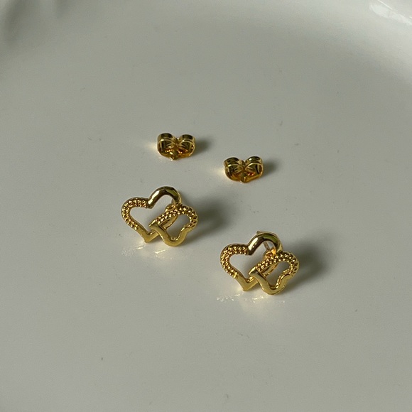 Dubai Gold-Toned Earrings - Picture 4 of 5